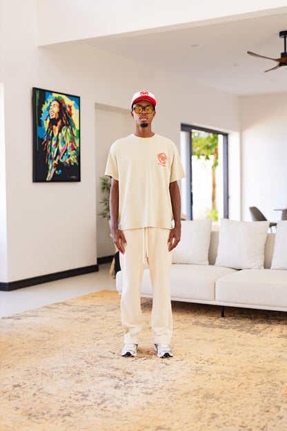 French Terry Lounge Pants - Apricot