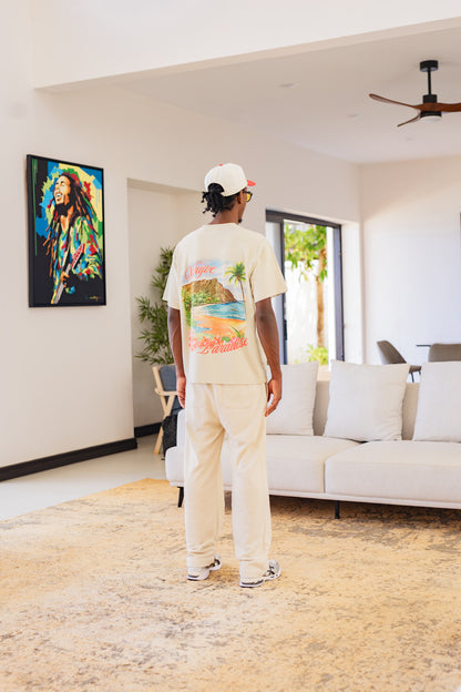 French Terry Lounge Pants - Apricot