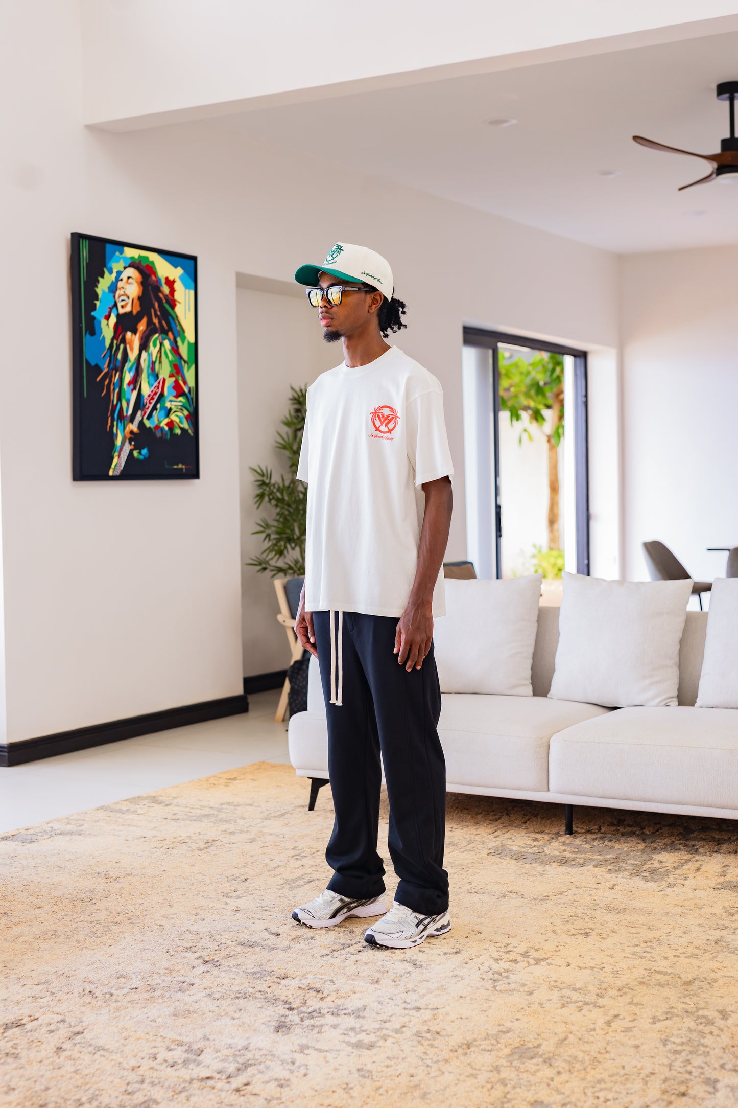 French Terry Lounge Pants - Black