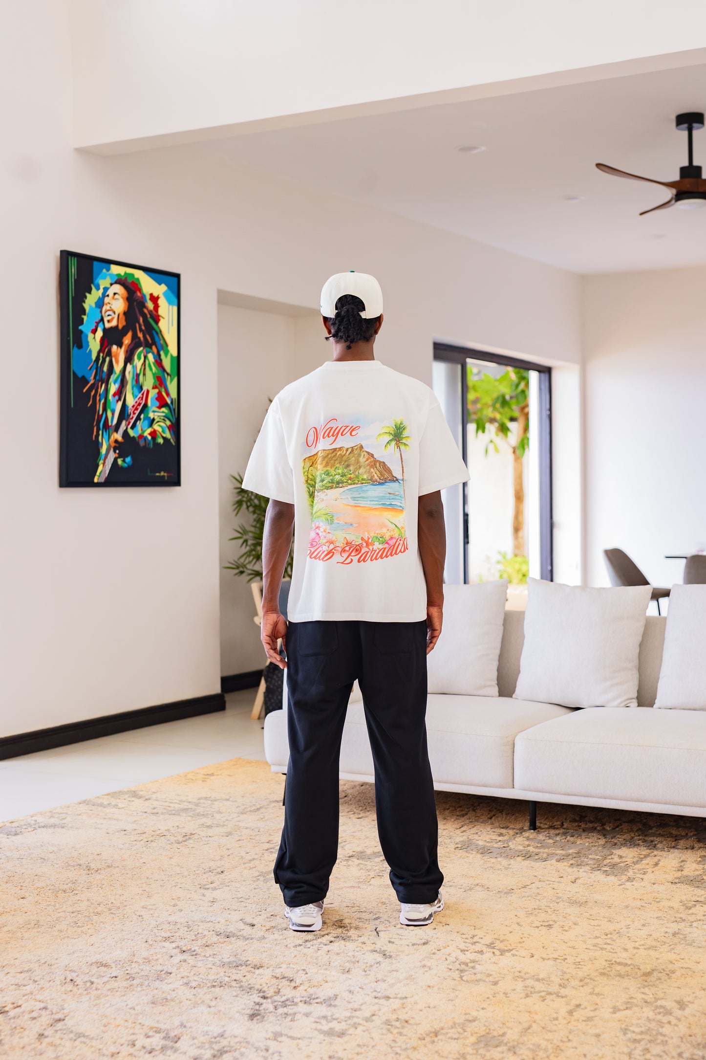 French Terry Lounge Pants - Black