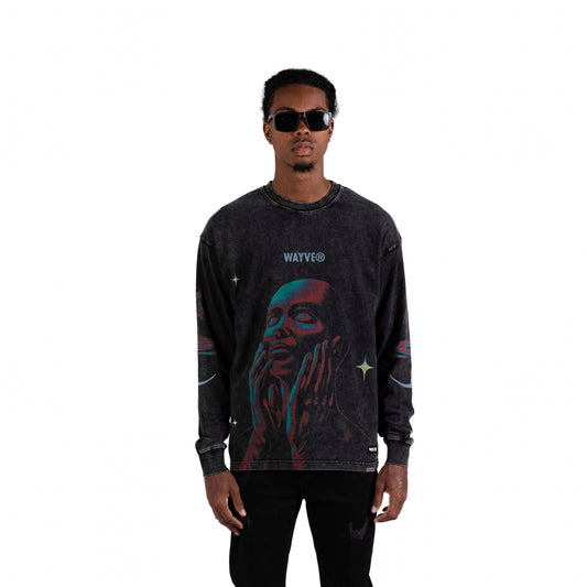 Starstruck Long Sleeve Shirt - Vintage Black