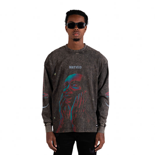 Starstruck Long Sleeve Shirt - Vintage Grey